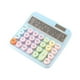 thumbnail image 2 of Calculadora de escritorio, papelería escolar, calculadora estética portátil, calculadora de oficina, calculadora mecánica para jardín de infantes Azul, 2 of 8