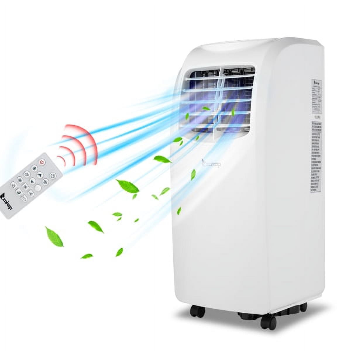 ZOKOP 8000BTU DOE5500BTU YPO2-09C 115.00V Air Conditioner ABS Side