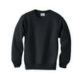 thumbnail image 1 of Hanes ComfortBlend EcoSmart Boy`s Crewneck Sweatshirt, S, Black, 1 of 1