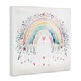 thumbnail image 2 of Stupell Industries Contemporary Rainbow with Hanging Hearts Canvas Art, 30 x 30, by Creative Studio, 2 of 8