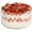 Glass bowl without lid, variant on 190oz  Glass Trifle Bowl with Lid, Modern Design Clear Glass Round Dessert Centerpiece Serving Bowl for Laying Ice Cream Cakes, Salad, Fruit, Microwave & Dishwasher Safe
