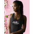 thumbnail image 2 of Mother's Day Pink Banner Racerback Tank Women -Image by Shutterstock, Female Large, 2 of 4