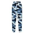 thumbnail image 6 of Nmnitkp Boys Pants Camouflage Girls Pants Joggers Pants Full Length Pants Children Thin Pants Wearing Lantern Pants Outside Athletic Pants Blue,11 Years, 6 of 7