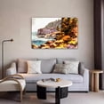 thumbnail image 2 of Póster de lienzo de playa rocosa, decoración de dormitorio, paisaje deportivo, decoración de oficina, regalo, estilo marco, 20 x 30 cm, 2 of 8