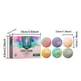 thumbnail image 4 of Xihbxyly Bombas de Baño para Pies, Set de Aromaterapia Relajante, Ingredientes Naturales para Aliviar El Mal Olor, Empaque Listo para Regalar, Experiencia de Spa En Casa, Ideal para Hombres y Mujeres, 4 of 7