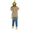 Life-Size Animated Hanging Kicking Scarecrow, Over 5' Tall