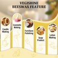 thumbnail image 4 of Pellets de cera de abejas VEGISHINE Pure Natural White 0,9/2,3/4,5/9,1 kg, 4 of 7