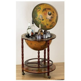 Design Toscano Old World Extended Shelf Italian Replica Globe Bar