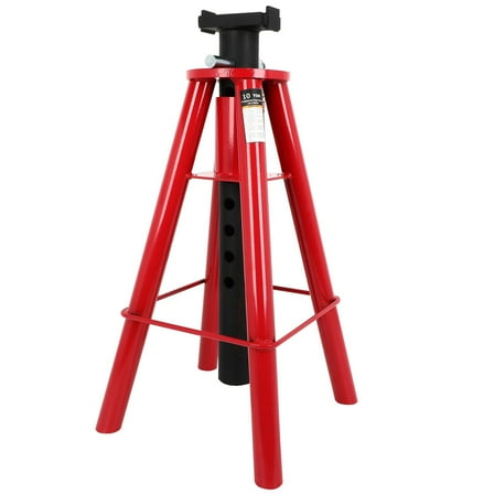 ECCPP Pin Type Jack Stand Heavy Duty 10 Ton Red