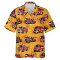 thumbnail image 4 of Nuevas camisas hawaianas de verano para hombres, divertidas camisetas estampadas, ropa de moda, informal, de gran tamaño, cuello, blusas cómodas para la playa, camisas, 4 of 4