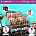 thumbnail image 2 of JessLab 6-Tier Clear Acrylic Organizer for Nail Polish, Essential Oils & Small Bottles, 2 of 6