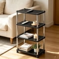 thumbnail image 6 of Bathroom Organizer Storage Rack, Multi Layer Floor Shelf For Kitchen Office And Bathroom, Sturdy Freestanding Storage Shelving, 6 of 7