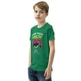 thumbnail image 3 of Gaming Youth Short Sleeve for Boys – Video Game T-Shirt, Gamer Gift, Level Up Shirt, Cool Boys Graphic Tee (Kelly, XL), 3 of 3