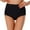 Black, variant on Plus Size Panties for Women Menstrual High Waist Leakproof Briefs with Pocket Design Protection Underwear for Women Purple,L
