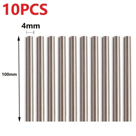 

10Pcs Straight Shank Metric 100mm Long Carbide Tungsten Steel Rod Lathe Tool