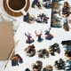 thumbnail image 3 of 10 pegatinas de transferencia UV DTF para vasos con diseño de lobo, oso y ciervo, 10 estilos de animales salvajes, pegatinas para frotar, siluetas de PVC, calcomanías impermeables para vasos., 3 of 9