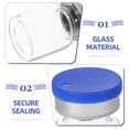 thumbnail image 2 of 20pcs Glass Vials Small Glass Storage Bottles Liquid Medicine Vial With Caps 5ml, 2 of 7