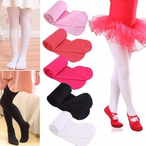  Dancina Dance Tights Girls Ballerina Costume Pretty Matching  Soft Stockings M (6-8) Ballet Pink x2 : Clothing, Shoes & Jewelry