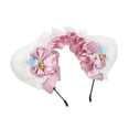 thumbnail image 2 of Cinta de Gato esponjoso Orejas ToCado Diadema de Cinta Lindo Adorno para Cabello Accesorio de Cabello Orejas de Gato para Niñas y Mujeres, 2 of 7
