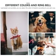 thumbnail image 4 of 5Pcs Reflective Cat Collars Cat Dog Collars Decorative Kitten Collars Portable Puppy Collars with Bell, 4 of 8