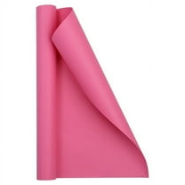 JAM Paper Matte Wrapping Paper, 26.3 Sq ft (17 in x 18 Ft), Fuchsia Hot Pink, 1/Pack