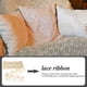 thumbnail image 3 of Beige Flower Lace Decorative Lace Trim for Sewing 1 Roll Curtain Use, 3 of 4