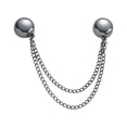 thumbnail image 1 of Pinza para ropa Pinza para ropa para ajustar accesorios multiusos para camisas Aleación negra, 1 of 9