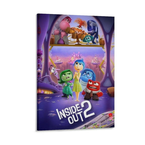 Inside Out Wall Hanging Painting Wall Art Canvas Paintings Posters Home Decorations 08x12inch(20x30cm)