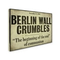 thumbnail image 2 of Trademark Fine Art "Berlin Wall" Canvas Art by Color Bakery, 2 of 3