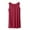 Wine, variant on hotojiny Summer Dresses for Women Beach Sleeveless Solid Color Flowy Tshirt Tank Sundresses Soft Cozy Crew Neck Plus Size Dresses