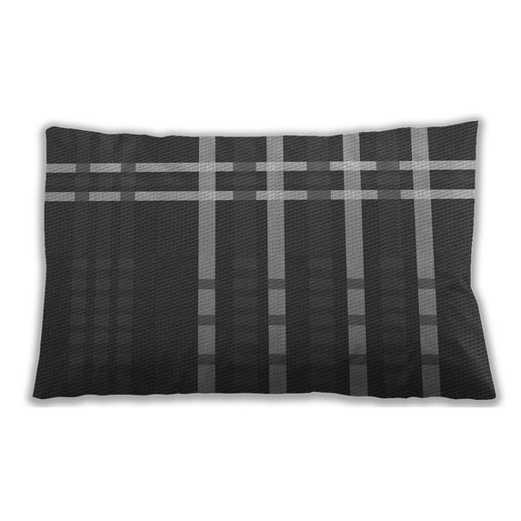 Ahgly Company Indoor Rectangular Contemporary Lumbar Throw Pillow, 13 inch by 19 inch