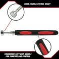 thumbnail image 4 of Hyper Tough Heavy Duty 6-inch to 33-inch Telescoping Magnetic Pick-up Tool, Red 4016V, 4 of 15