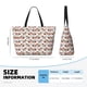 thumbnail image 4 of Fotbe Christmas Santa Claus Bolsa de Viaje para Playa - Resistente al Agua, Bolsa Tote de Gran Capacidad y Ligera con 7 Bolsillos para Mujeres y Hombres, 4 of 7