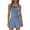 03 Blue, variant on Fewfanhot Pajamas for Women Set Cami Pajamas Set Cute Print Lace Trim Cami Top and Shorts Ribbed Cute Sleepwear