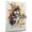 Alaskan Malamute, variant on Irish Wolfhound Dog Canvas Trumpet Stretched Canvas Size 8x12 – Funny Irish Wolfhound Dog Canvas Wall Decor, Funny Dog Wall Art for Trumpet Room