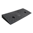 thumbnail image 3 of TISHITA Curb Ramp AntiSlip Easy to Use Roadside Slope Pad for Trailers Driveway Cars Black 50cmx22cmx5cm, 3 of 8