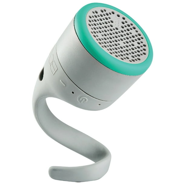 Polk Audio SMJGM Swimmer Jr. Bluetooth Outdoor Speaker (Gray/Mint