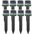 thumbnail image 2 of HeartGoods Mole Repellent Solar Powered, 8 Pack Waterproof Ultrasonic Gopher Vole Repellent Outdoor, Rat, Squirrel, Skunk, Repellent for Lawn Garden Yard, 2 of 7