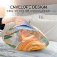 thumbnail image 4 of Yayeee Pillowcase King Size Set of 2 Satin Wrinkle Resistant Pillow Case, Abstract Floral Art, 4 of 8