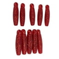 thumbnail image 3 of 10 Uds. Cebo suave para pesca, señuelo Artificial de abeja, pupa y patata, señuelo largo con sal, 6cm, 8g, rojo vino YUNYI BRAND  Deportes, 3 of 8