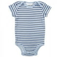 thumbnail image 2 of Luvable Friends Baby Boy Cotton Bodysuits 5pk, Airplane, 3-6 Months, 2 of 6