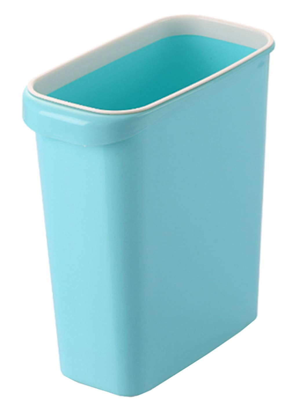 Plastic Bedroom Trash Bins Narrow Spaces Garbage Can 18 Liter / 4.8