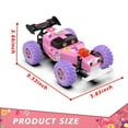 thumbnail image 4 of Gmdisc Remote Control Car, 1:18 High Speed RC Cars, 20+ km/h Toy for Boys & Girls, Best Gifts for Kids-Pink, 4 of 9
