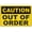 Warning Sign 4, variant on Caution Overhead Work Alert Sign - 8"x12" Tin Metal Warning Vintage Wall Decor for Home Farm Bar Coffee Shop Club