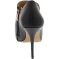 thumbnail image 6 of Jessica Simpson Carolie Black Leather Square Toe Stiletto Ankle Shootie Boots (Black, 9), 6 of 6