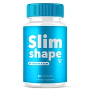 Slim Shape Advanced Weight Management Support Pills, SlimShape Maximum Strength Daily Multivitamin Supplement (60 Capsules)