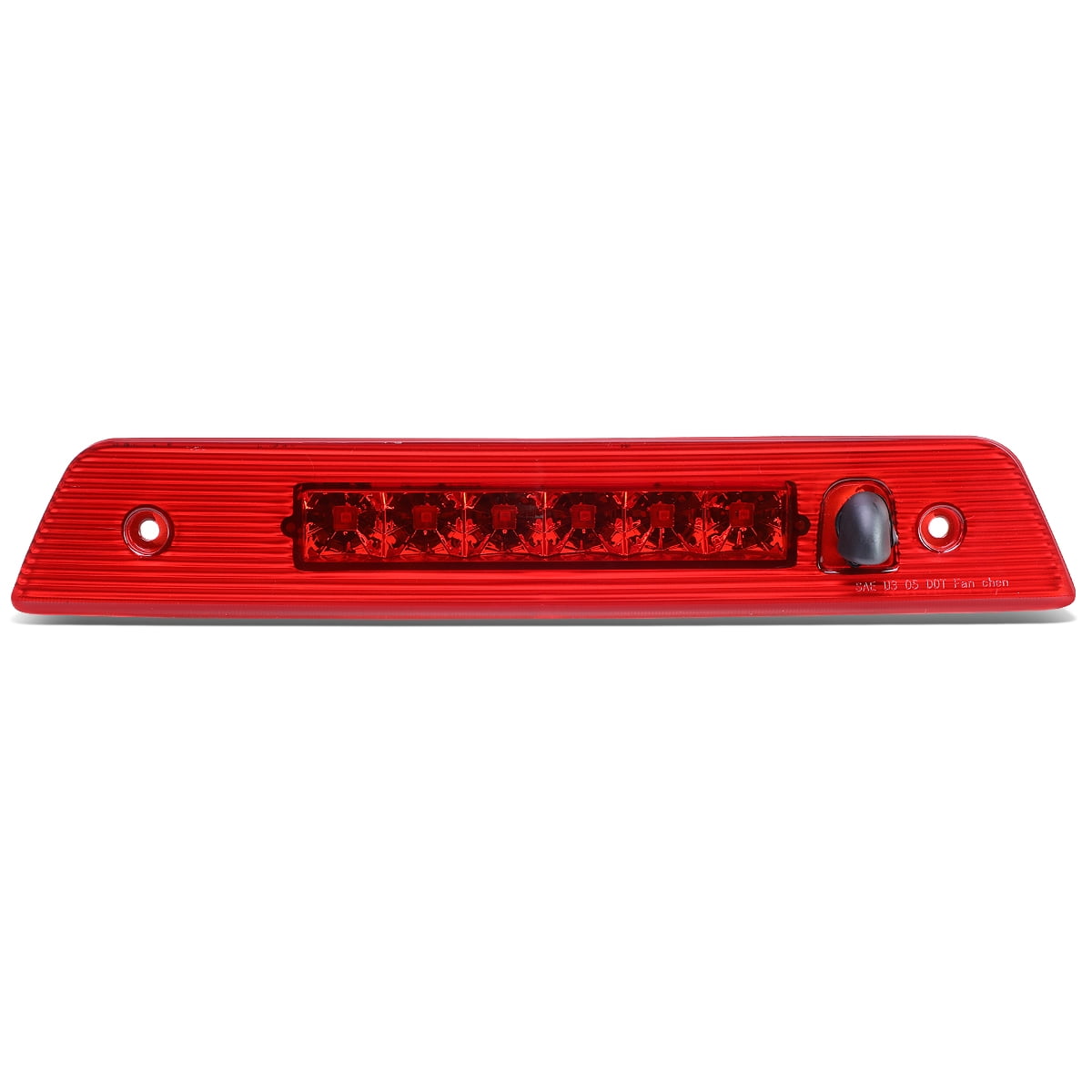 For 2005-2010 Jeep Grand Cherokee Smoke Lens Red LED Third 3rd Brake Light Lamp 