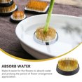 thumbnail image 2 of MasteelfCA 2Pcs Flower Arrangement Needle Base Gardening Tools with Gum Cover (Silver), 2 of 7
