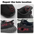 thumbnail image 3 of Sneaker Hole Repair Up Patches, Shoe Toe/Heel Hole Wear Prevention Insert Quick Patch Kit, One Big and one Small 2 Pairs Blue, 3 of 6