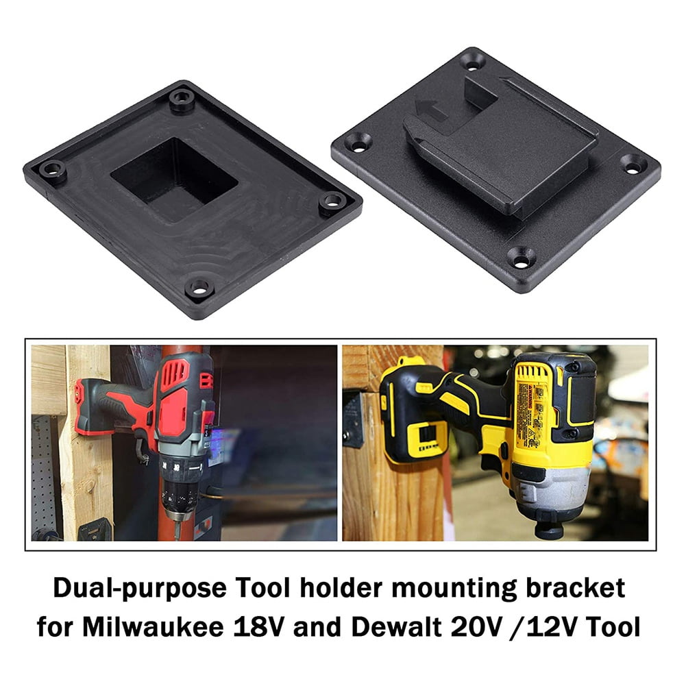3-Pack Drill, Saw, etc. Milwaukee Tool Dock Mounting Brackets M18 Lithium-Ion